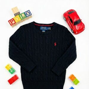 Polo by Ralph Lauren Navy Kids Sweater